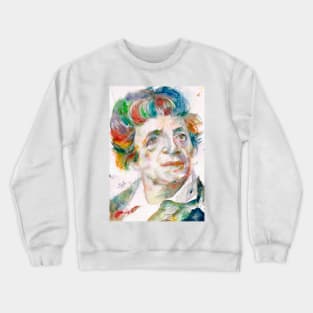 JEAN-PAUL MARAT watercolor portrait Crewneck Sweatshirt